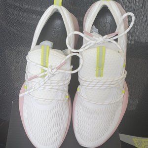 Sorel Kinetic Impact Lace White/Eraser Pink Sneakers Sz 9